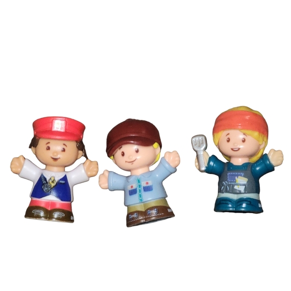 Fisher-Price Little People Serve It Up Food Truck W/ 3 Figures Musical & Sounds - Picture 8 of 11
